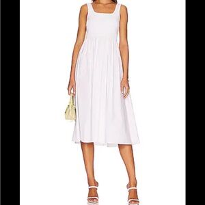 Theory Ivory Sleeveless Dress